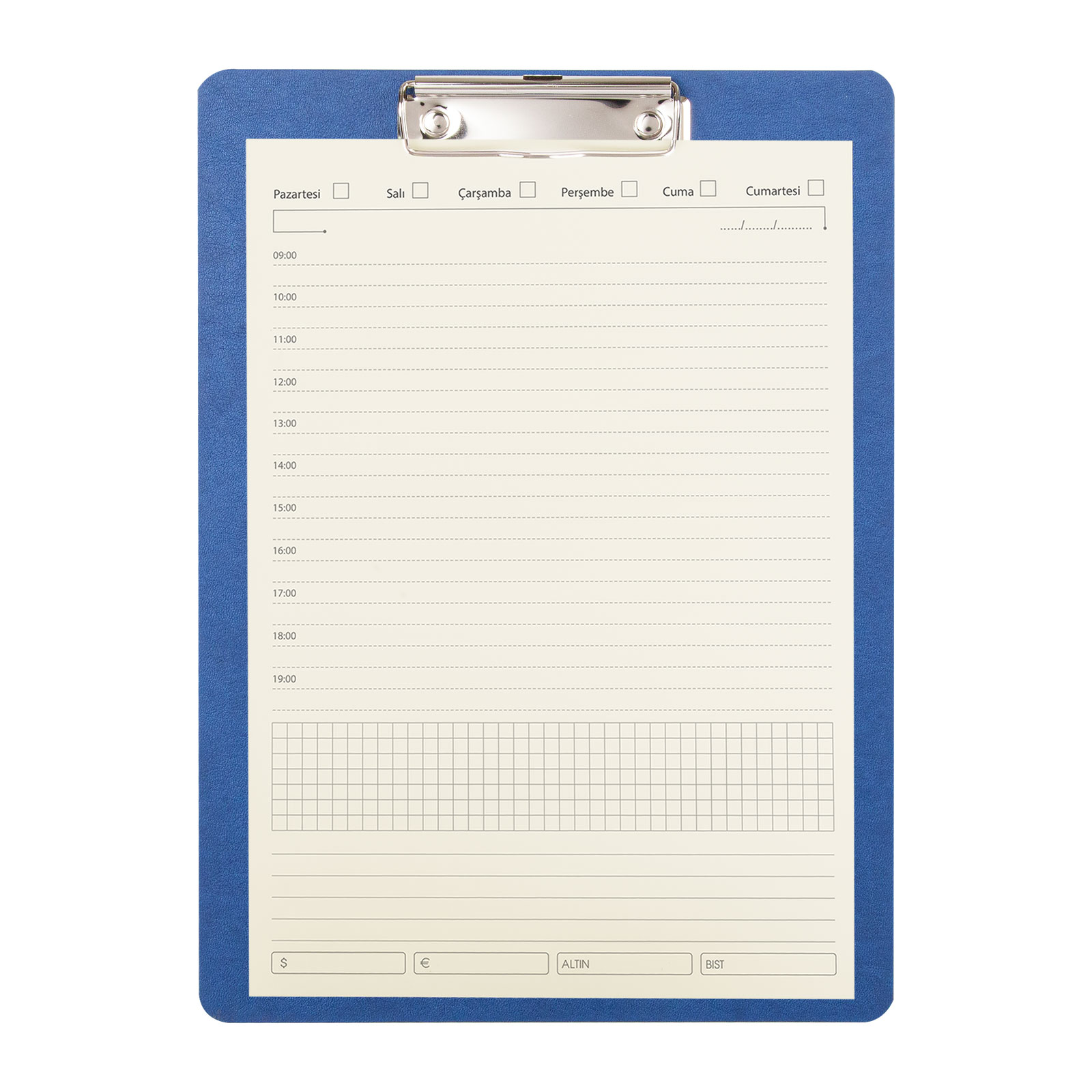 HOŞDERE LACİVERT A4 SEKRETERLİK (24x34,5 CM)