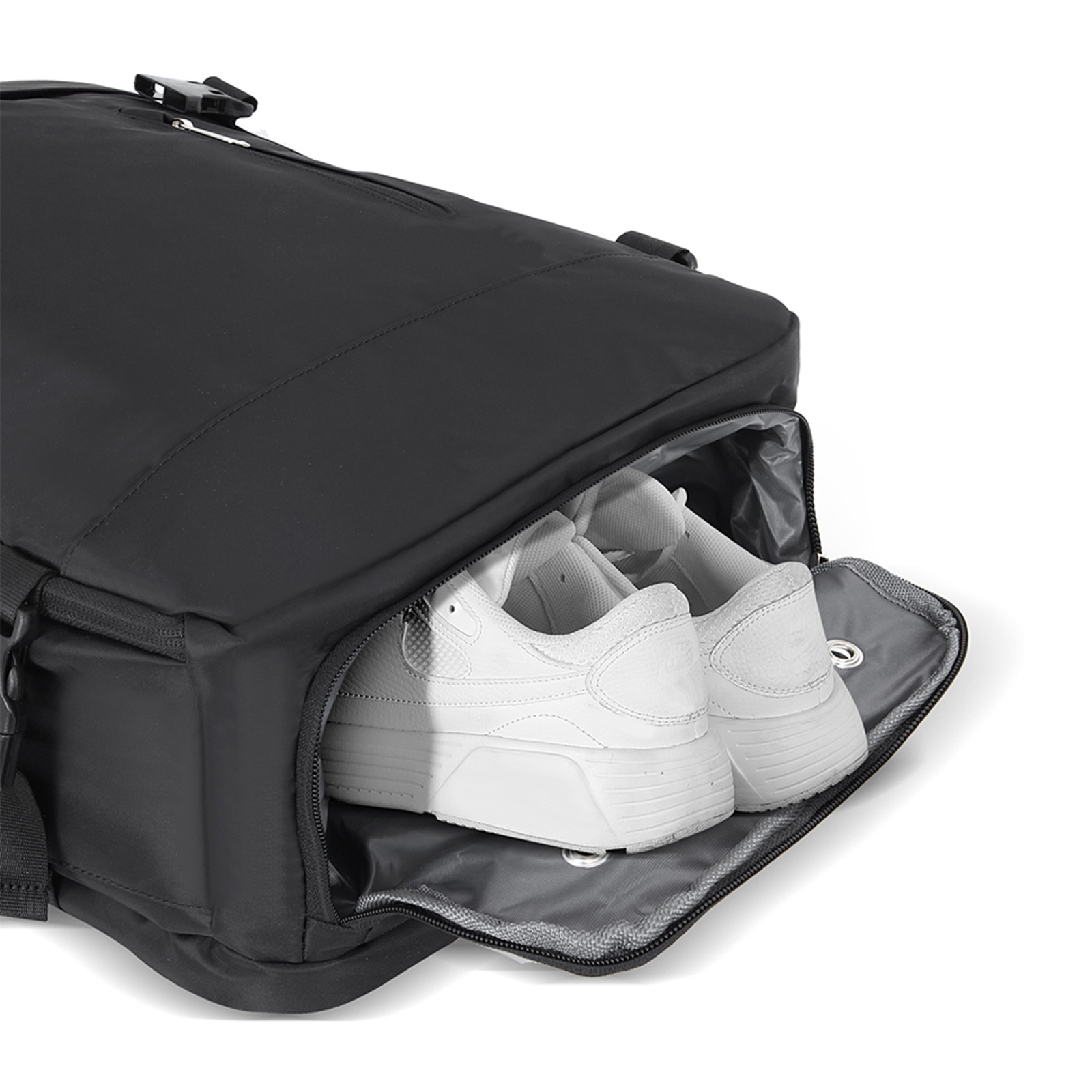 GEZGİN SİYAH LAPTOP BÖLMELİ SIRT ÇANTASI