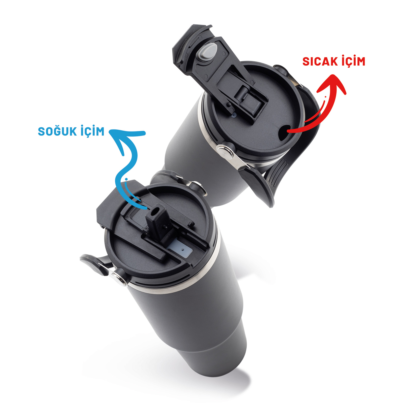 İNEBOLU SİYAH 1200 ML TERMOS