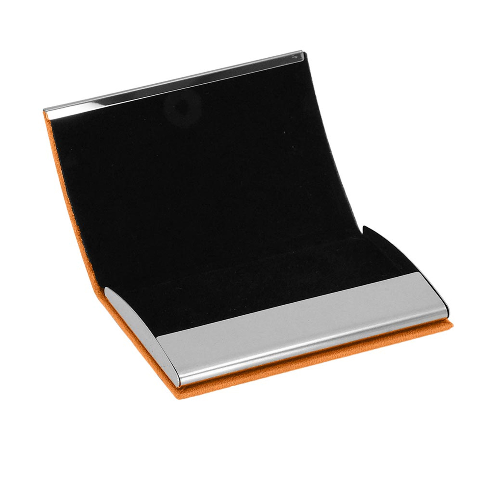 NAZENDE TURUNCU DERİ KARTVİZİTLİK