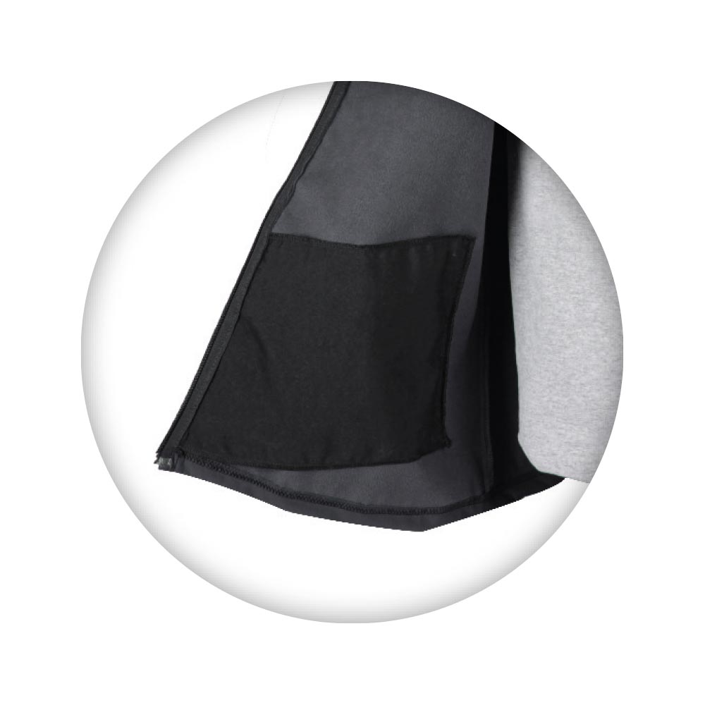 NEMRUT SOFTSHELL FÜME 2XL YELEK