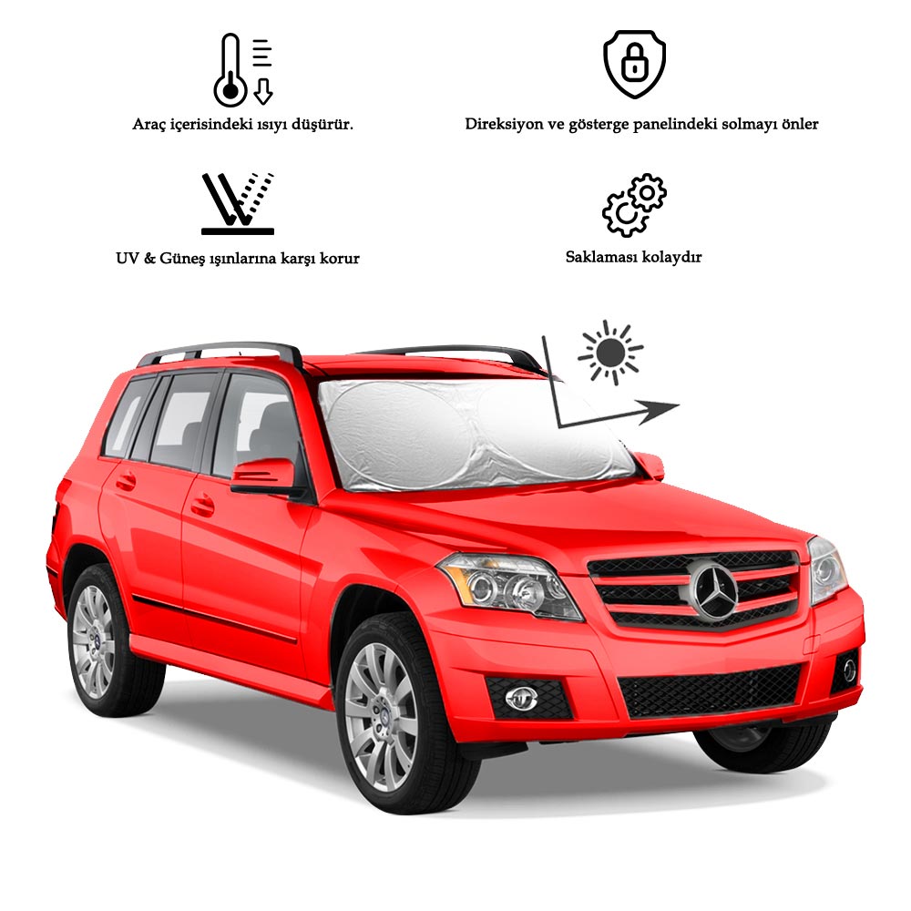 OTO GÜNEŞLİK KATLANABİLİR KUMAŞ